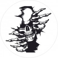 3 - Pack - Skeleton - Skull - Fingers - Sticker 3 - Pack - Skeleton - Skull - Fingers - Sticker