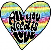 All you need is Love - Sticker