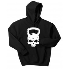 Skull Kettlebell  - hooded pullover