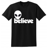 Believe with head  - tshirt