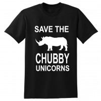 Save the Chubby Unicorns  - tshirt