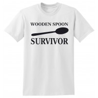 Wooden Spoon Survivor  - tshirt